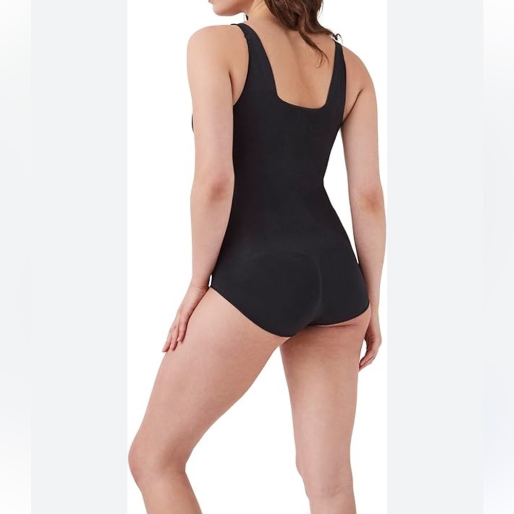 15. Assets by Spanx Remarkable Results Shaping Open-Bust Panty Bodysuit